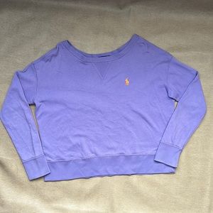Polo Purple Sweater Size Small